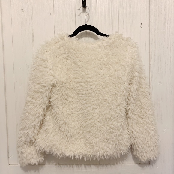 Sweet Collection white fur coat - Picture 3 of 3